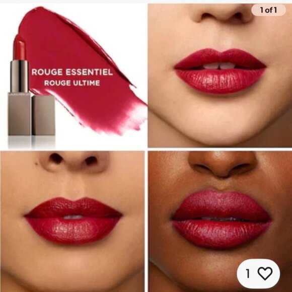Laura Mercier Rouge Essentiel Silky Cream Lipstick in ROUGE ULTIME Full Size - Picture 1 of 4